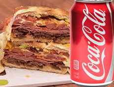 Torta Cubana + COCA-COLA 600 Ml.