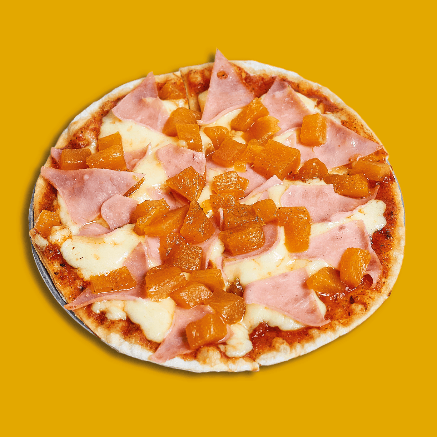 Pizzeta Hawaiana + Coca Cola Original 400 Ml