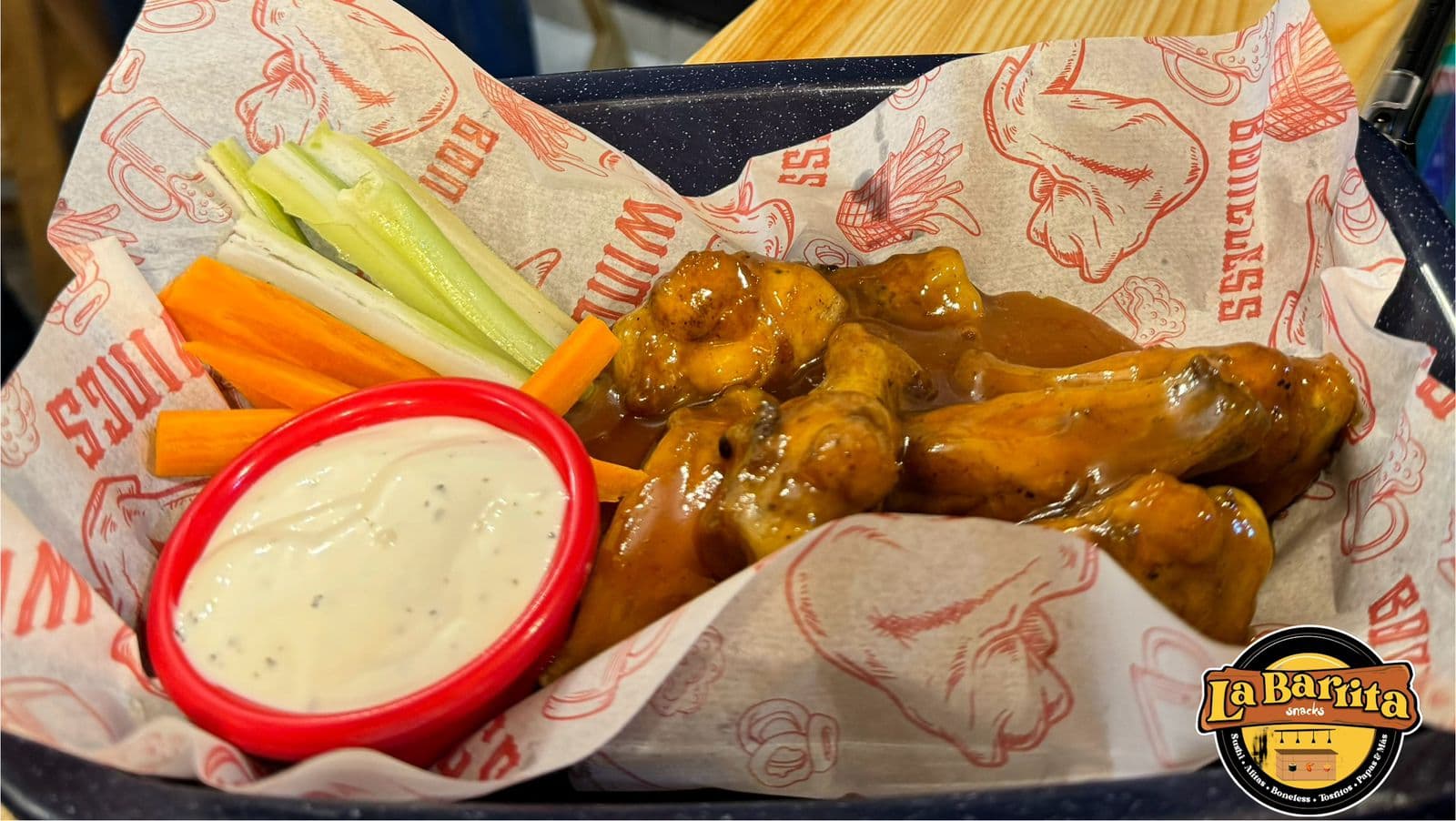 Alitas 8 Pzas