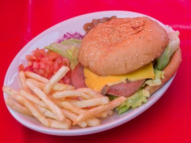 Hamburguesa sencilla