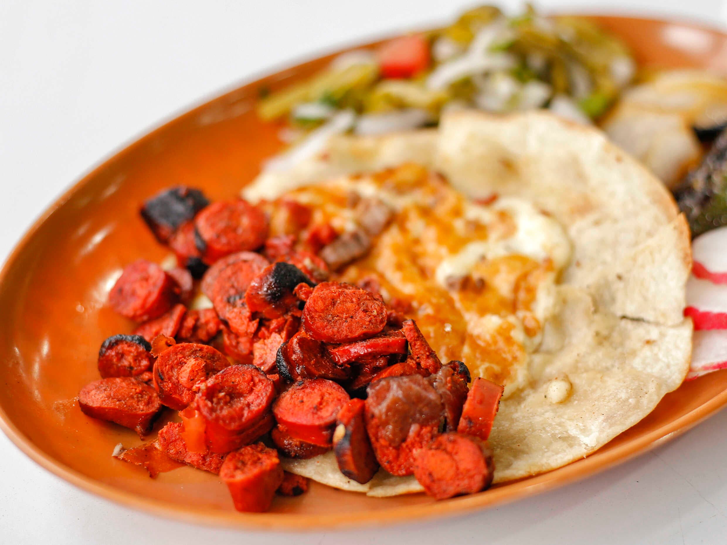 Quesadilla Harina Chistorra