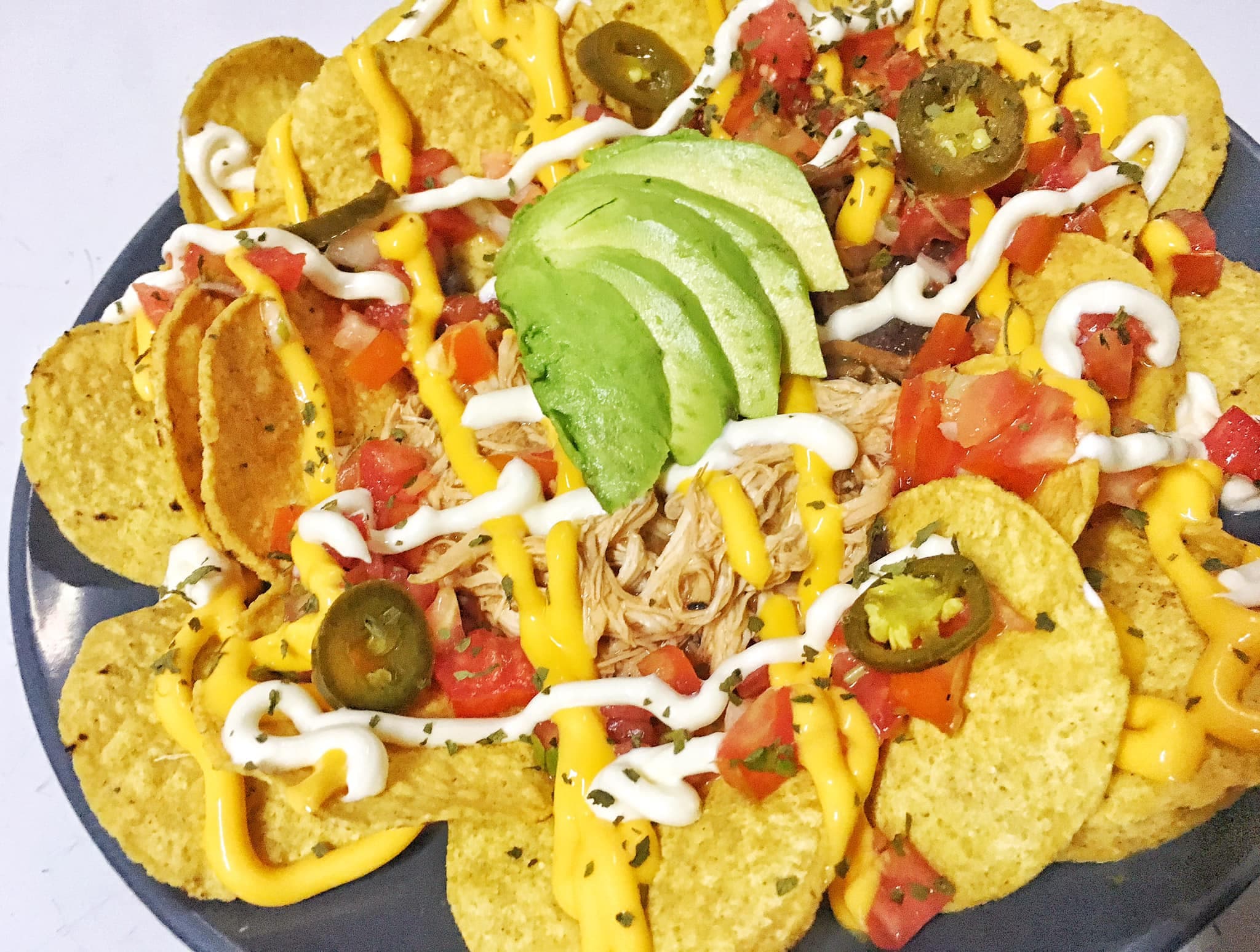 Nachos de Pollo