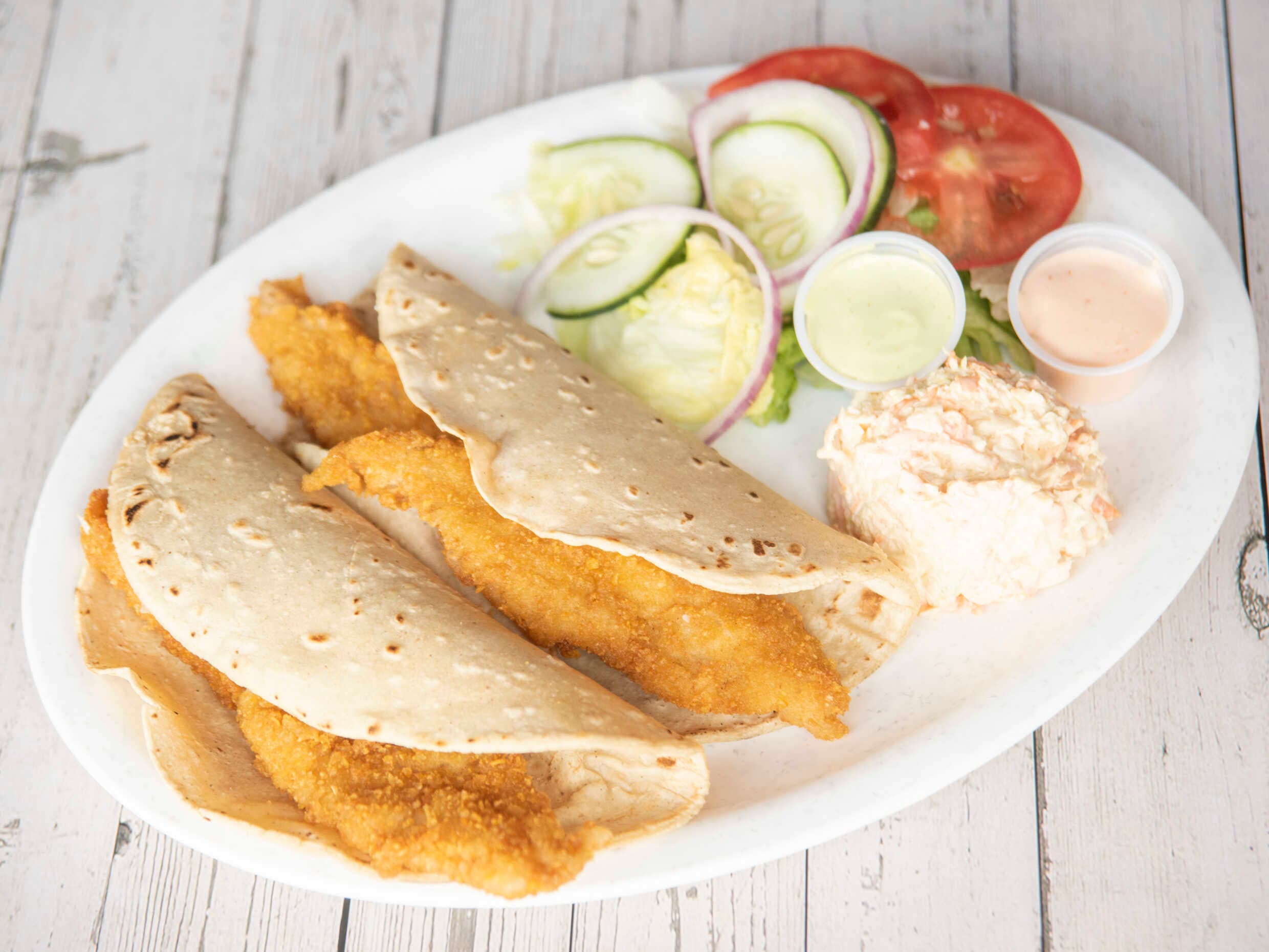 Taco de pescado