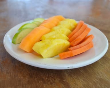 Plato con Fruta