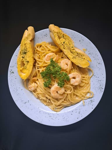 Spaguetti de Camarones