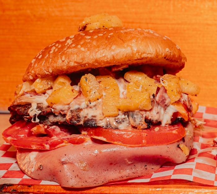 Hamburguesa Hawaiana