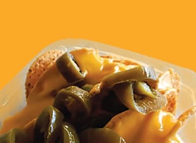 nachos con queso