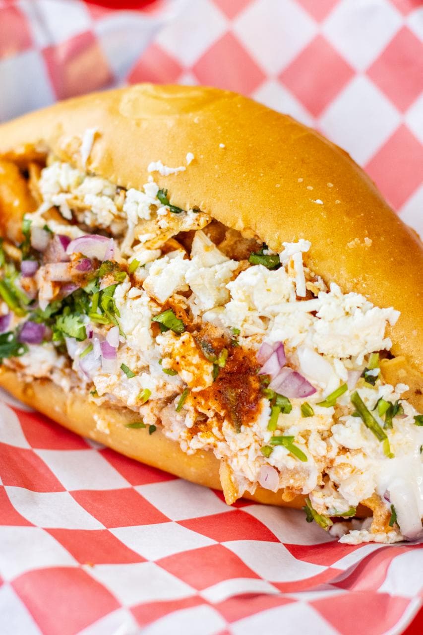Torta de Chilaquiles