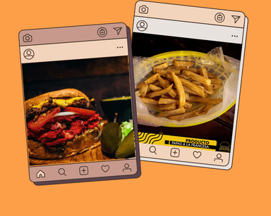 🍔Burger Tociburger+ Papas a la Francesa🍟