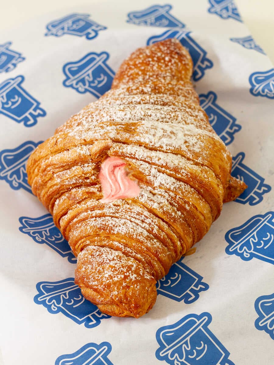Croissant de Chessecake Fresa