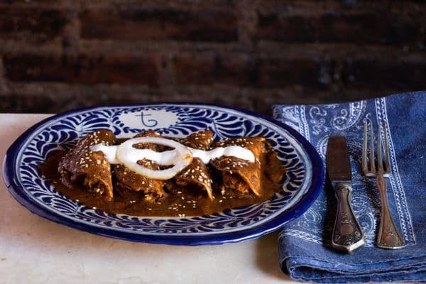 Enchiladas de Mole