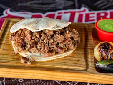 Taco de Asada de Maiz
