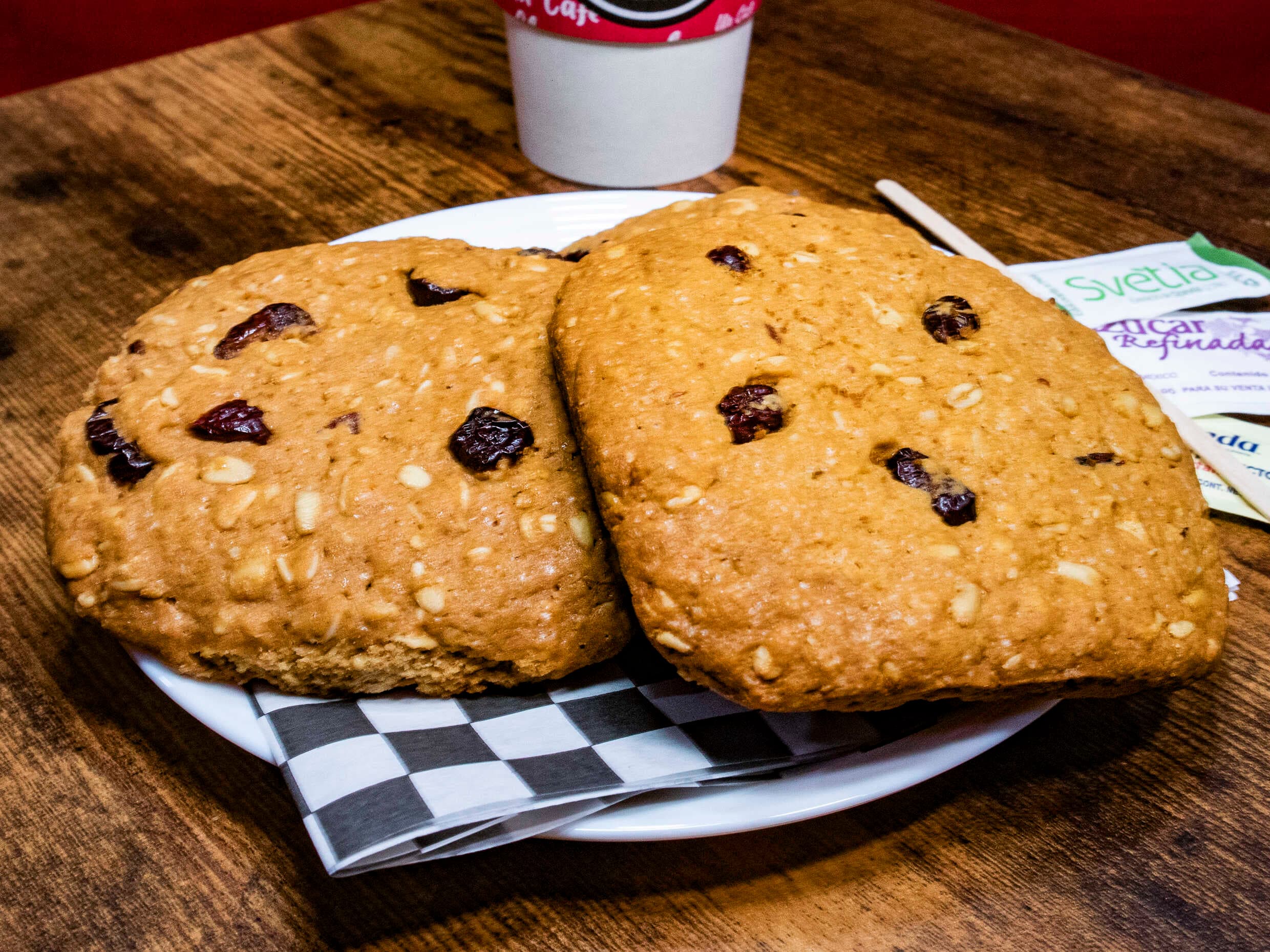 Galletas de frutos rojos