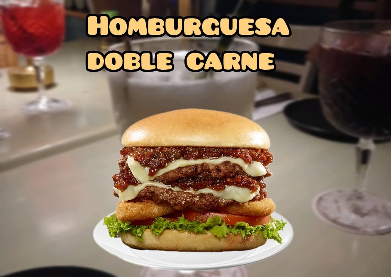 Hamburguesa Doble Carne