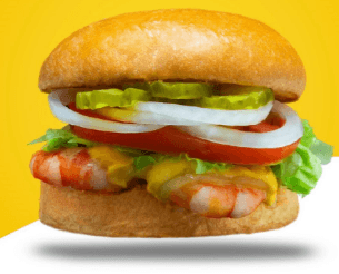 Camaron Burger Combo