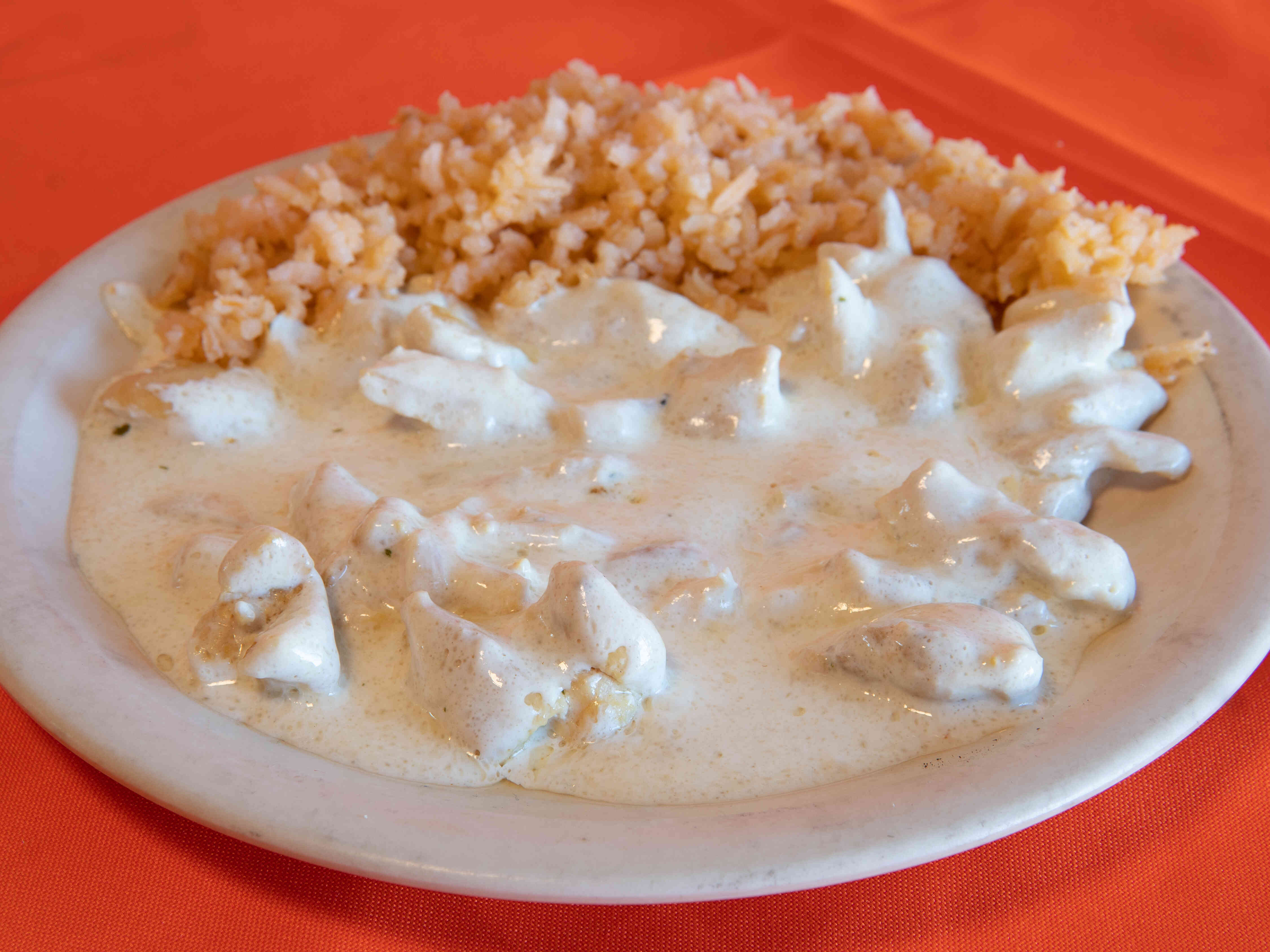 Fajitas de Pollo a la Crema