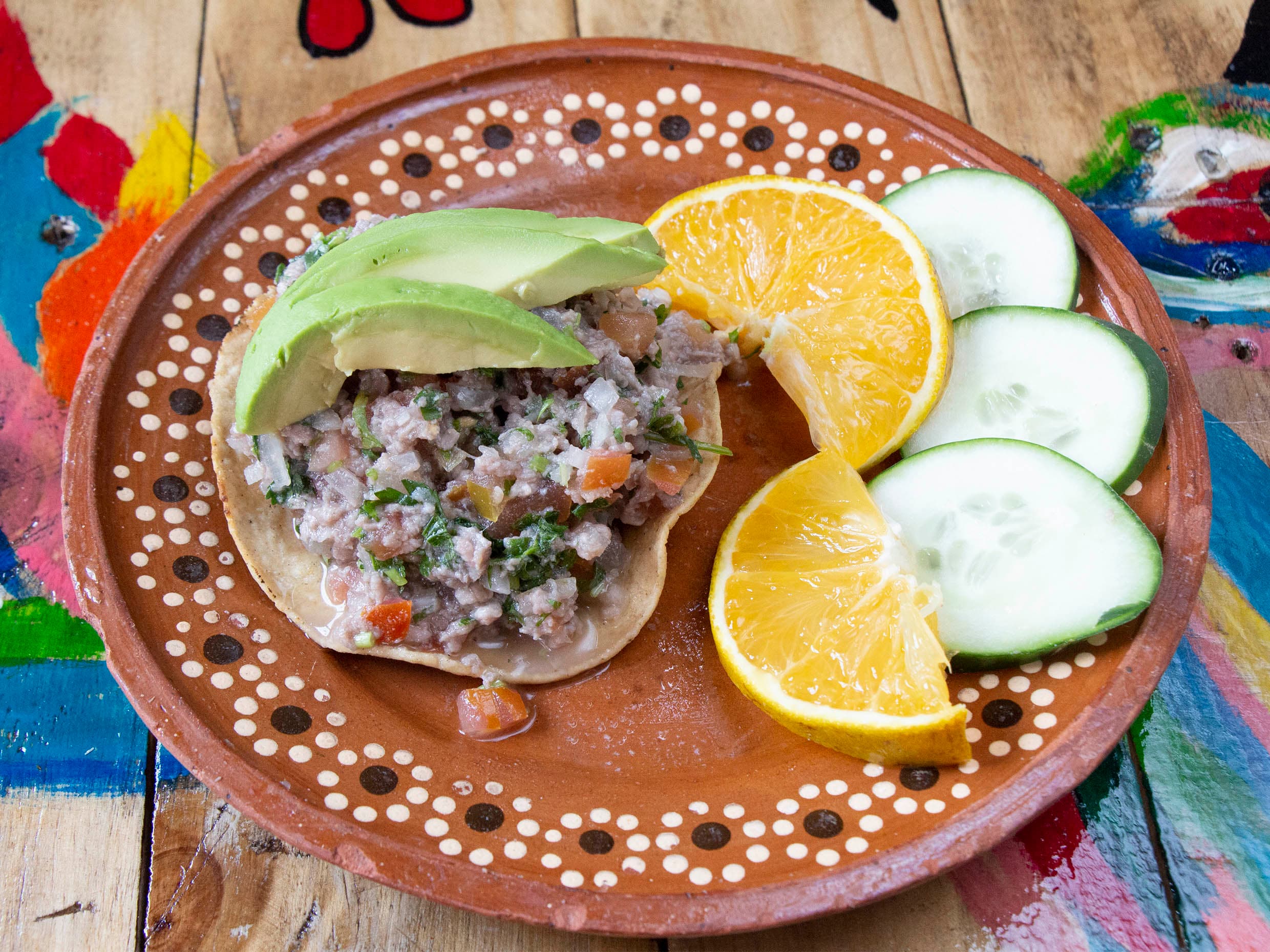 Tostada de Carne Apache