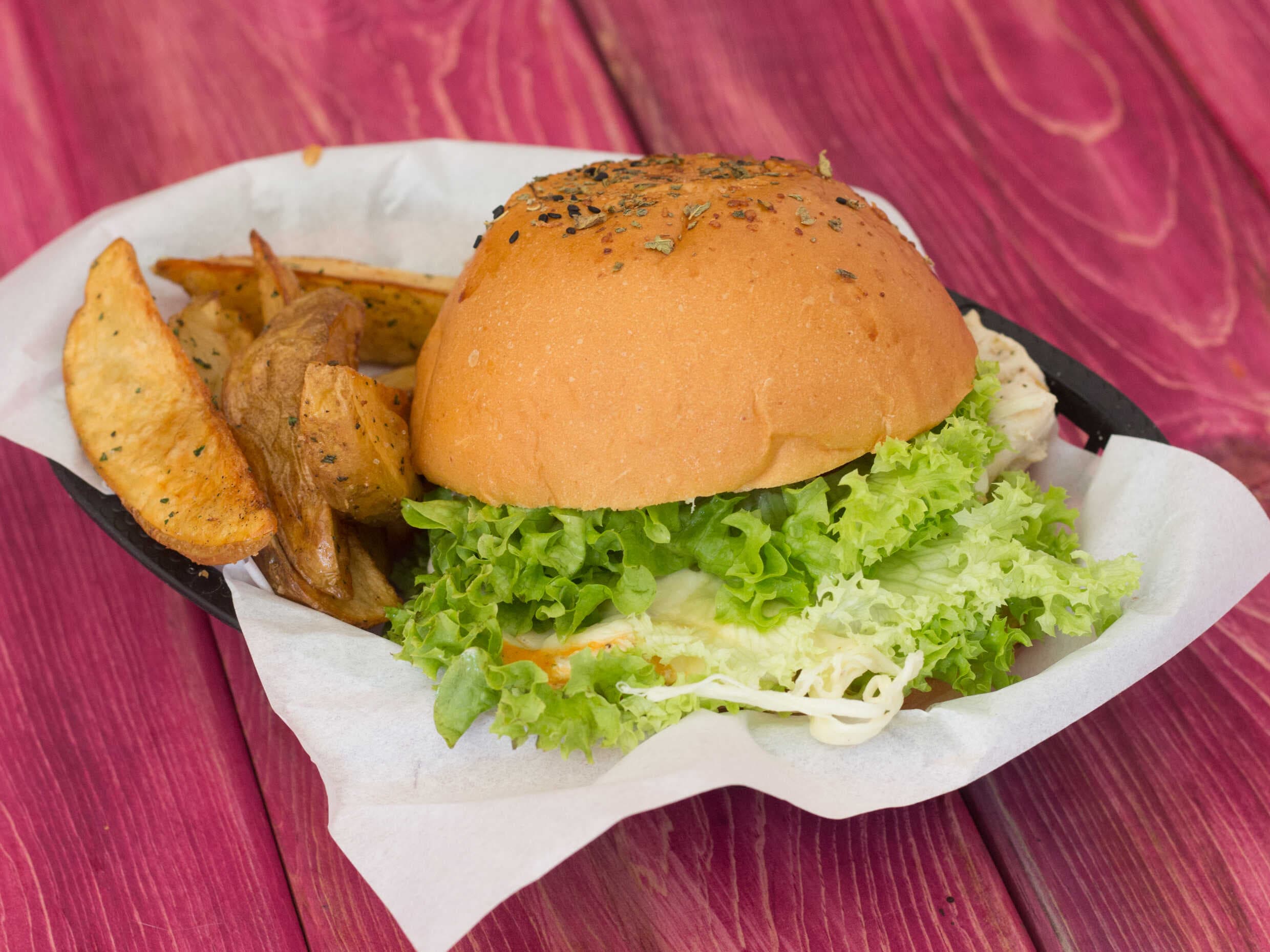 Hamburguesa de Pollo