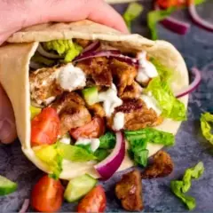 Shawarma de Pollo + Limonada Árabe