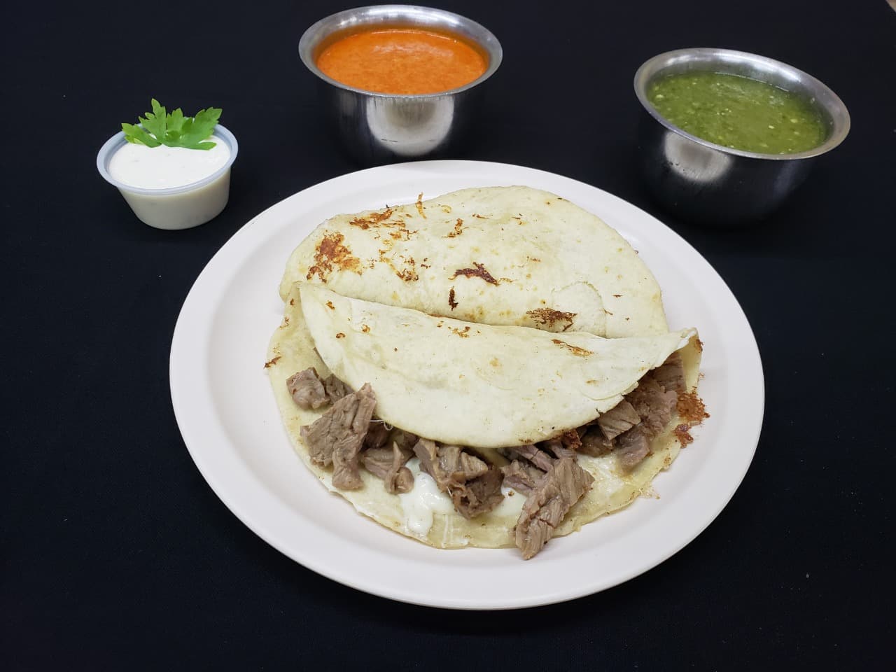 Taco de Bistec con Queso