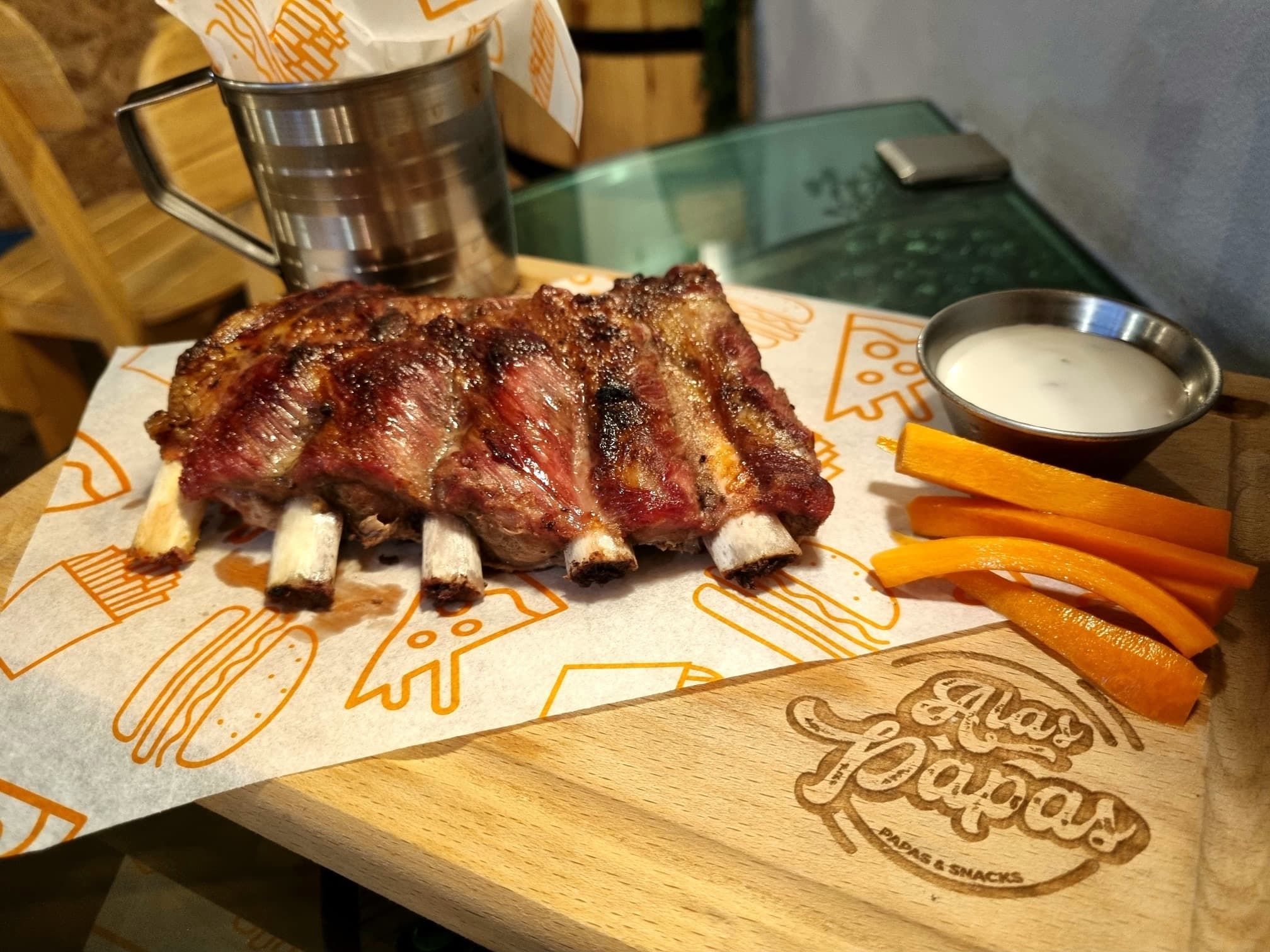Costilla al horno  350G