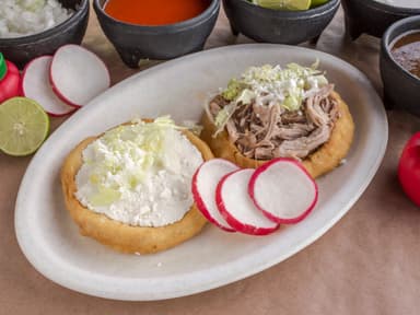 1 Gordita Grande (Elige tu carne)