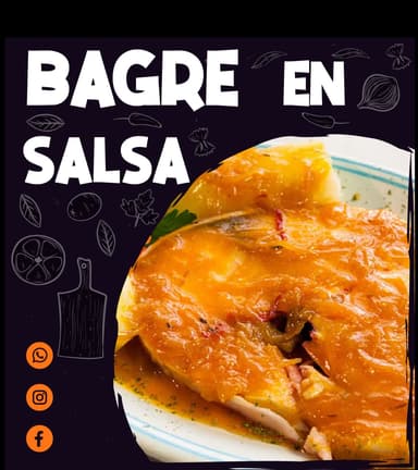 Bagre en Salsa