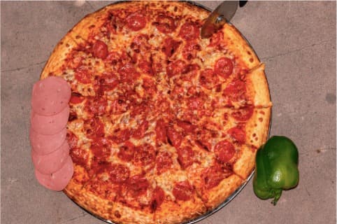 Pizza Super Big 1 Ingr.