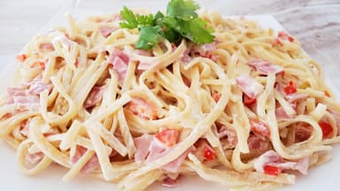 A la Crema con Jamón