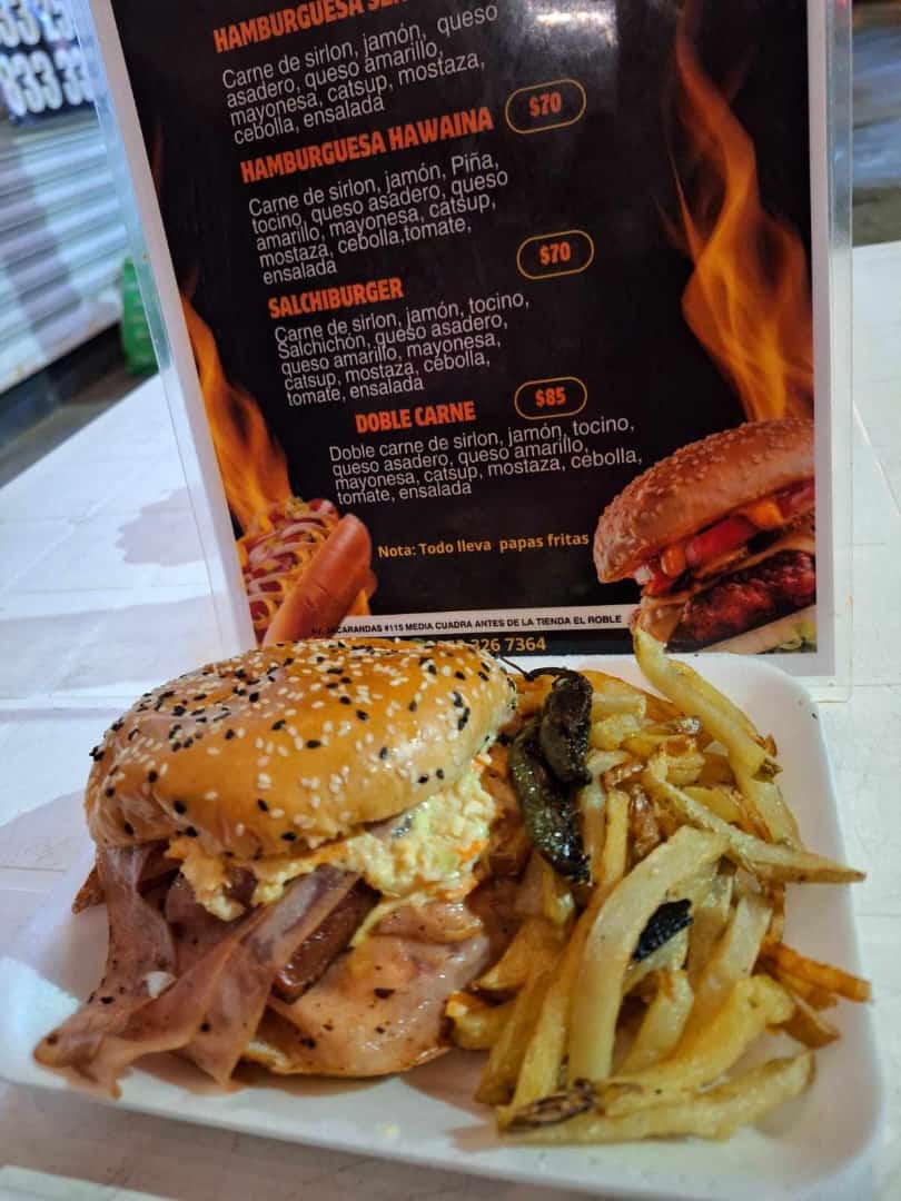 Hamburguesa Hawaiana