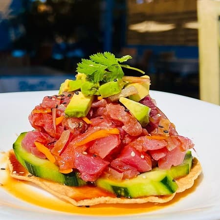Tostada Tuna Habanero