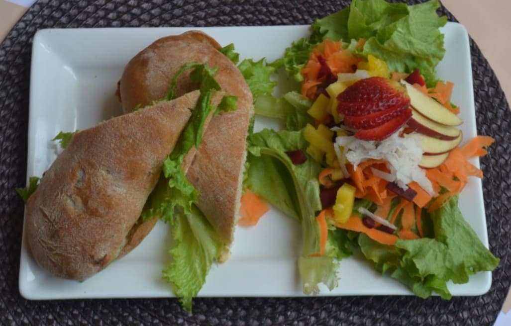 Ciabatta de Camarones