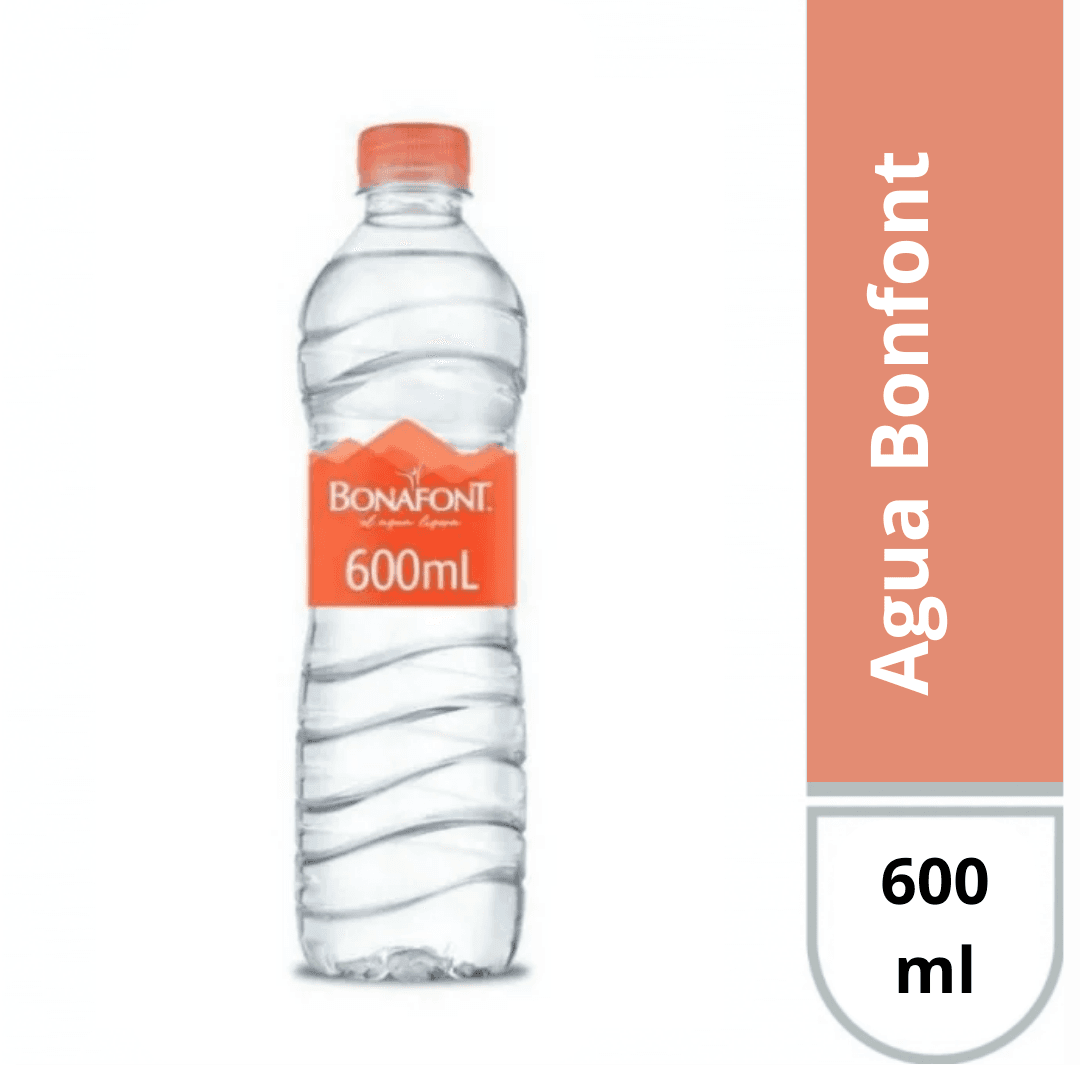 Agua Natural Embotellada 600 ml