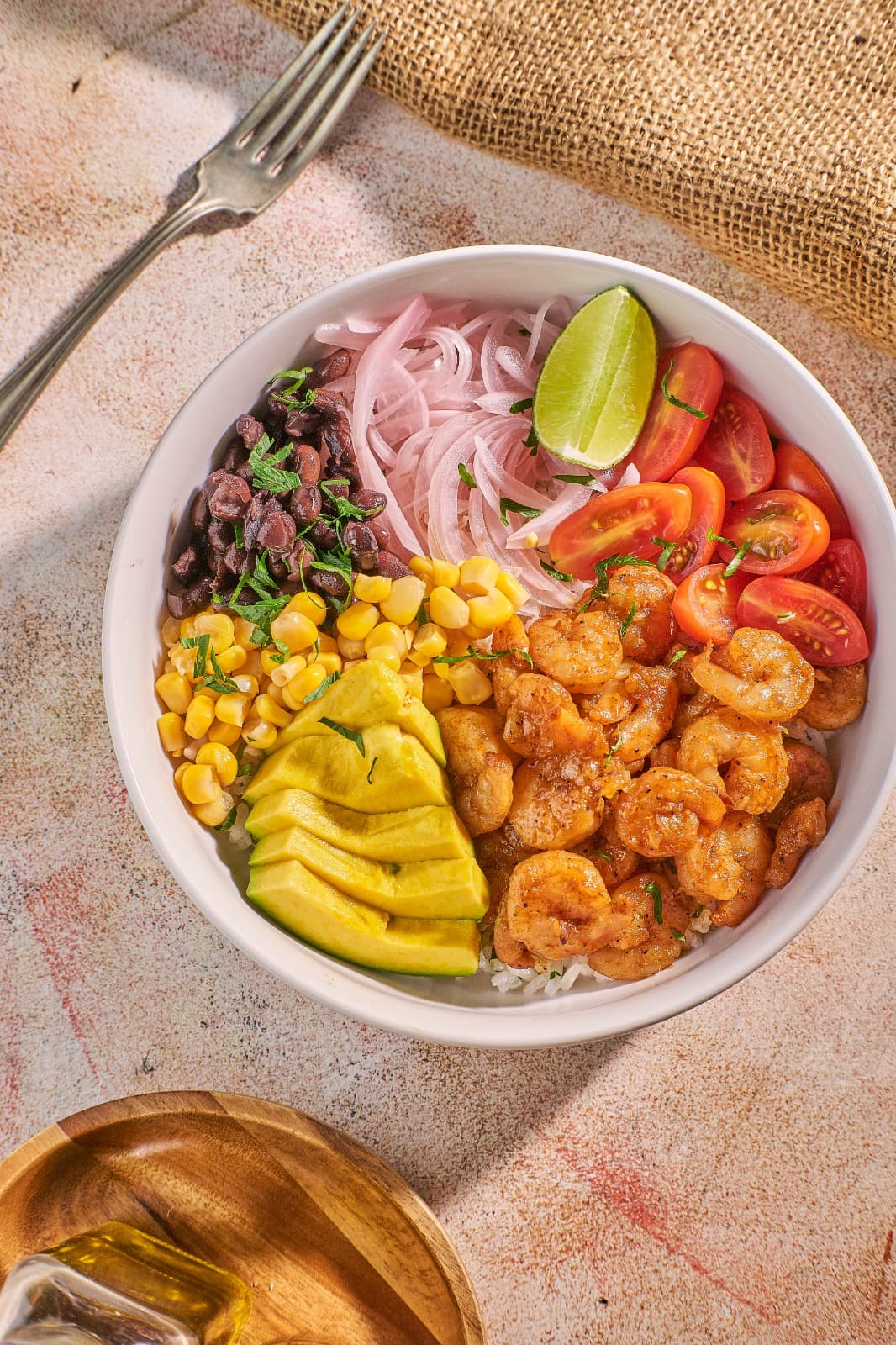 Combo Bowl de Camarón + Limonada GRATIS