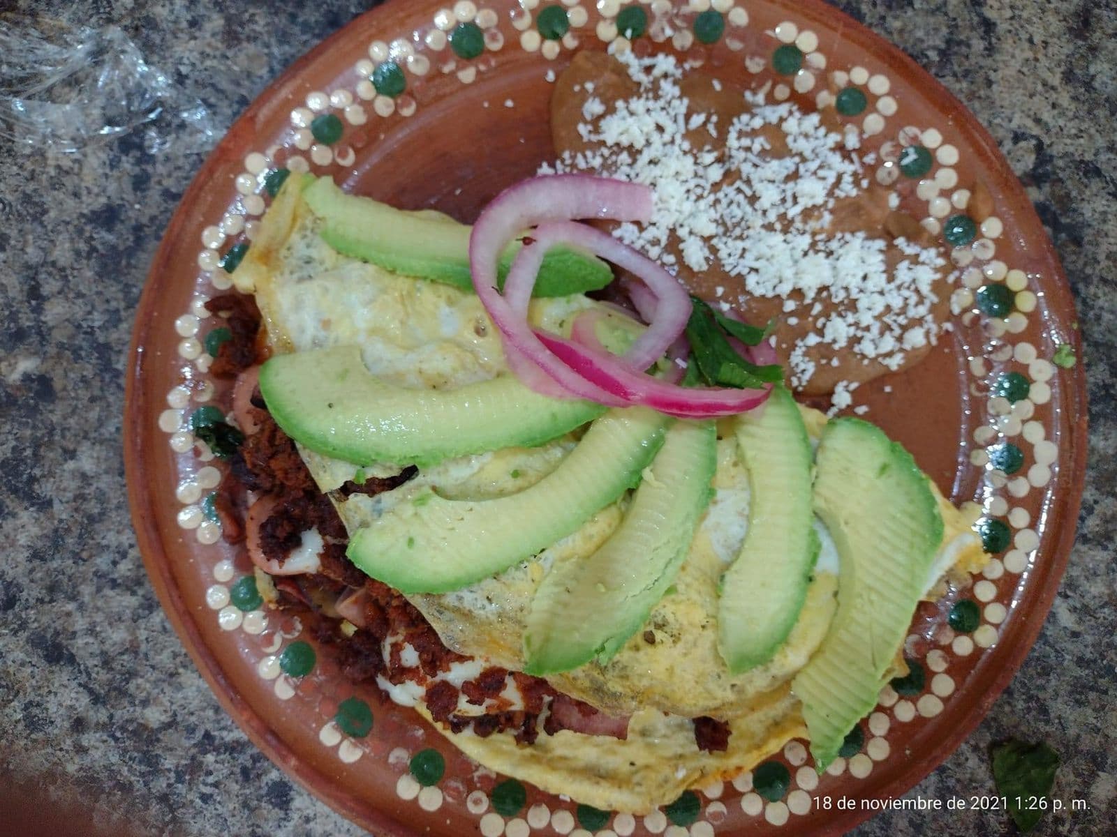 Omelette a la Mexicana