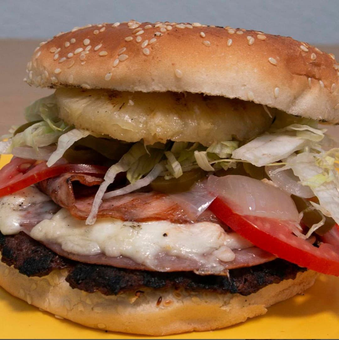 Hamburguesa Hawaiana