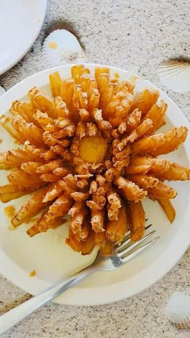Cebolla empanizada