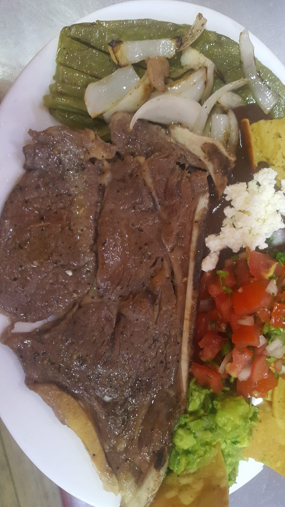 Chuleta Ahumada a la Mexicana