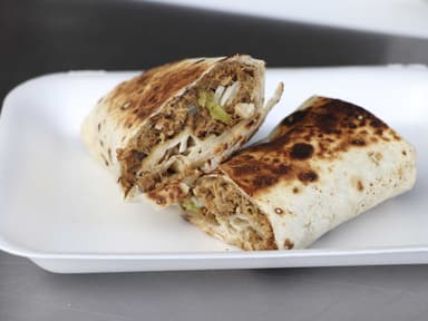 Burro de Machaca + Coca Cola
