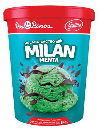 Helado Milán Menta 1/4 Gl