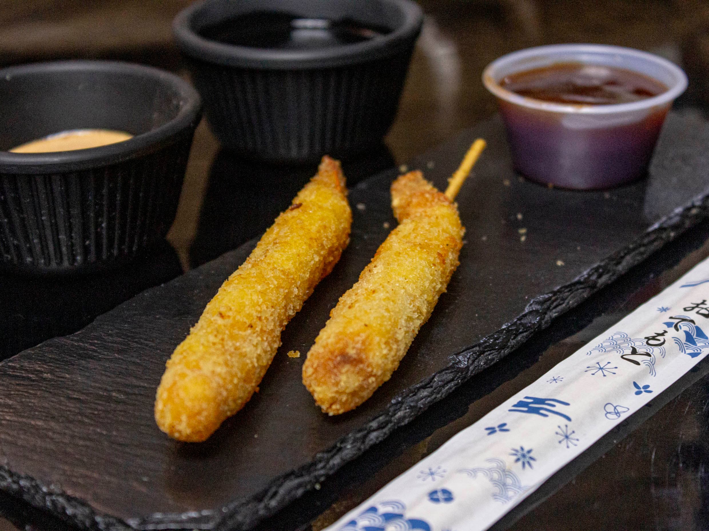 Kushiague de Camaron con Queso