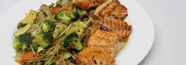 Verduras a la Plancha con Pescado