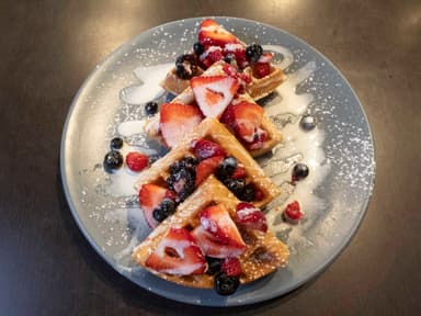 Waffle Frutos Rojos