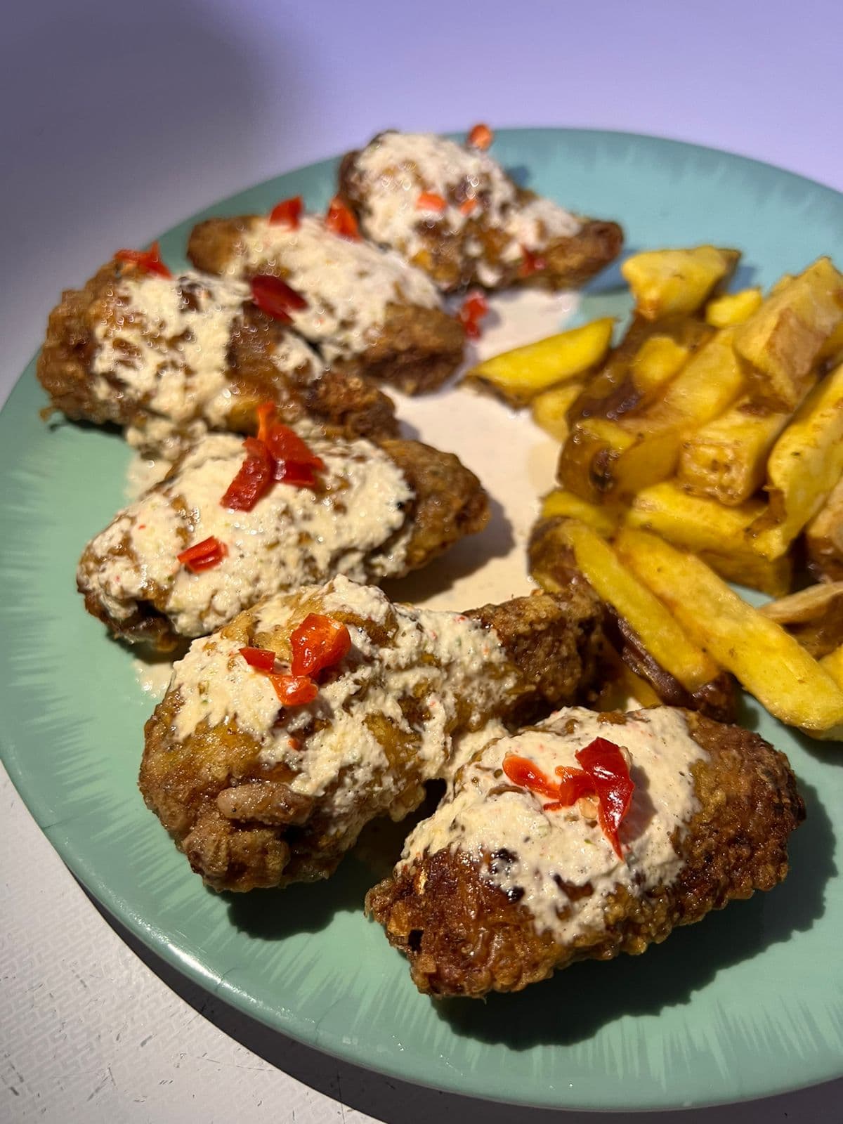 Alitas Acevichadas 6 uds