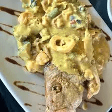 Mojarra a la paila 500gr.