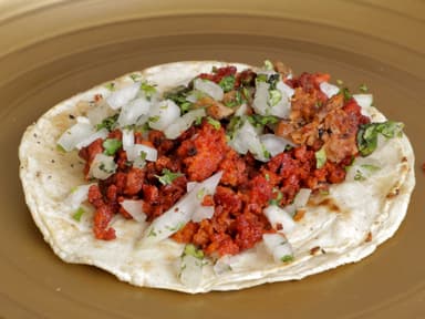 Taco de Chorizo
