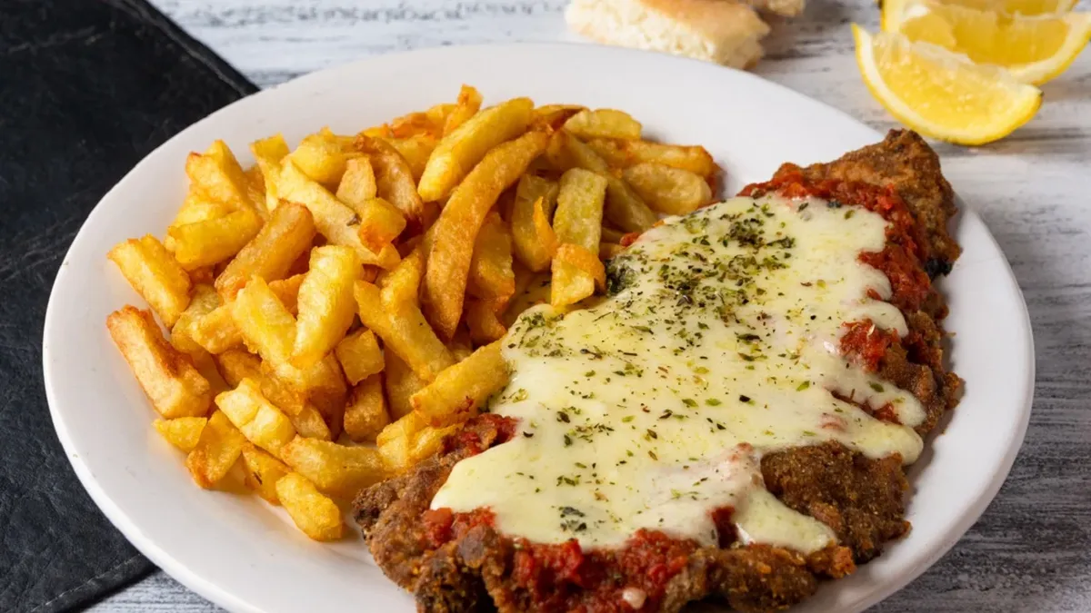 Milanesa Napolitana de Res