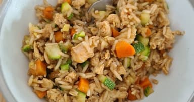 Arroz Yakimeshi Arrachera