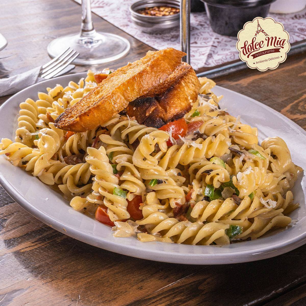 Fusilli & Bacon