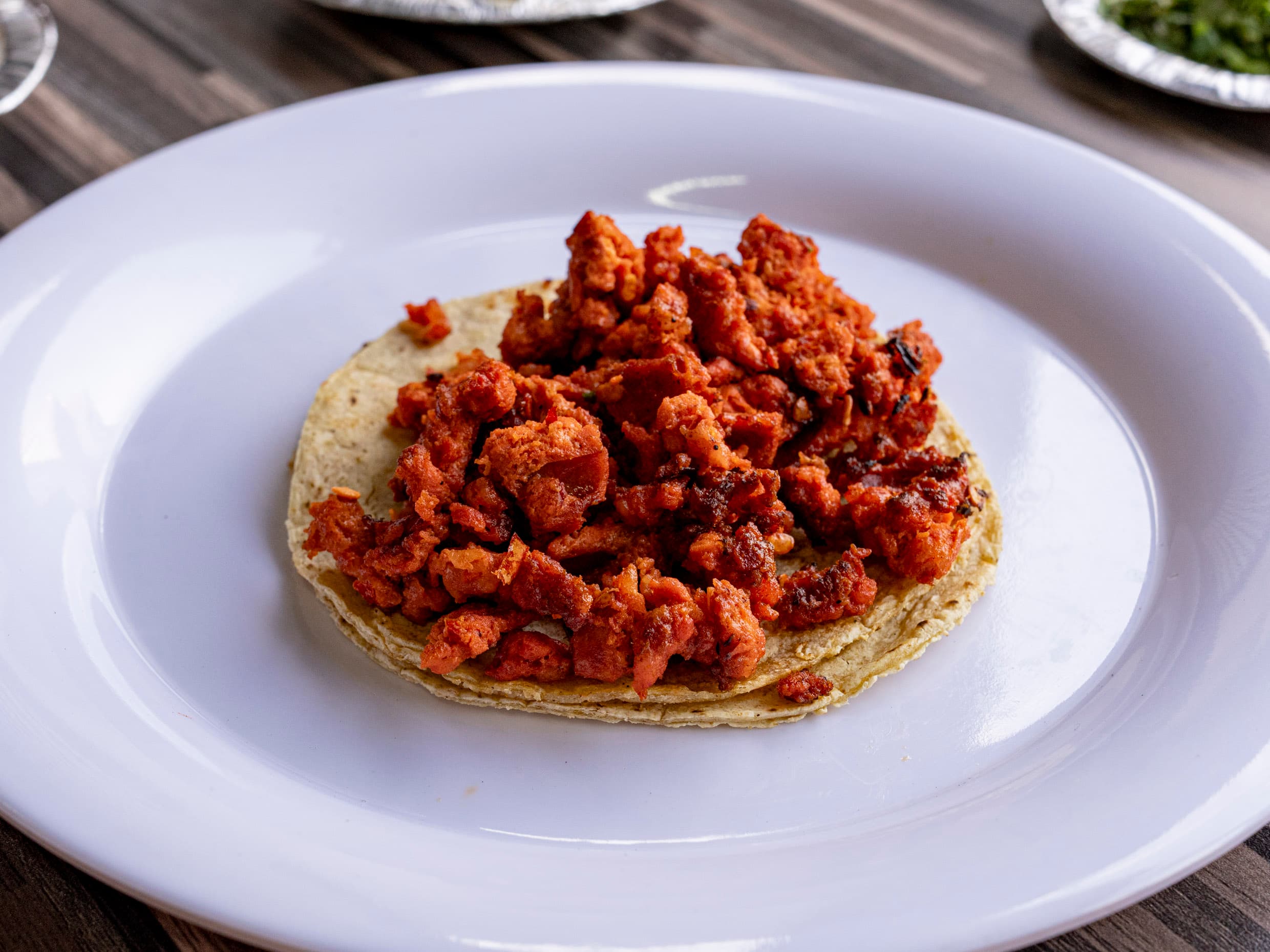 Taco de Chorizo